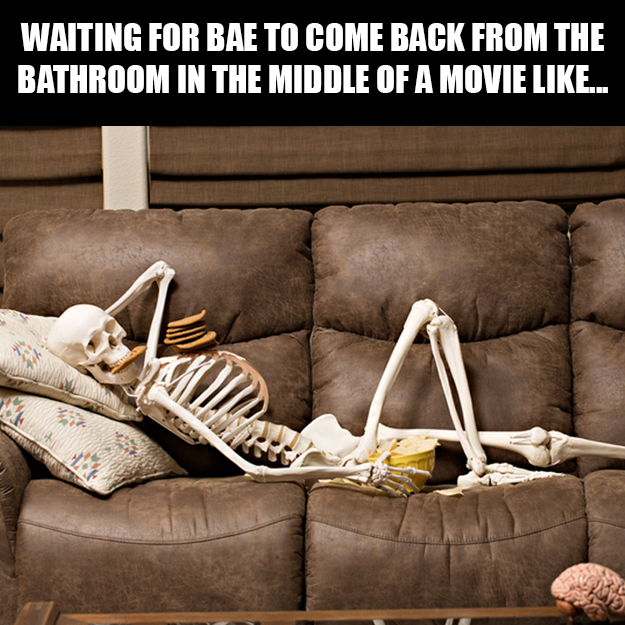 Waiting for bae -  relationship meme
