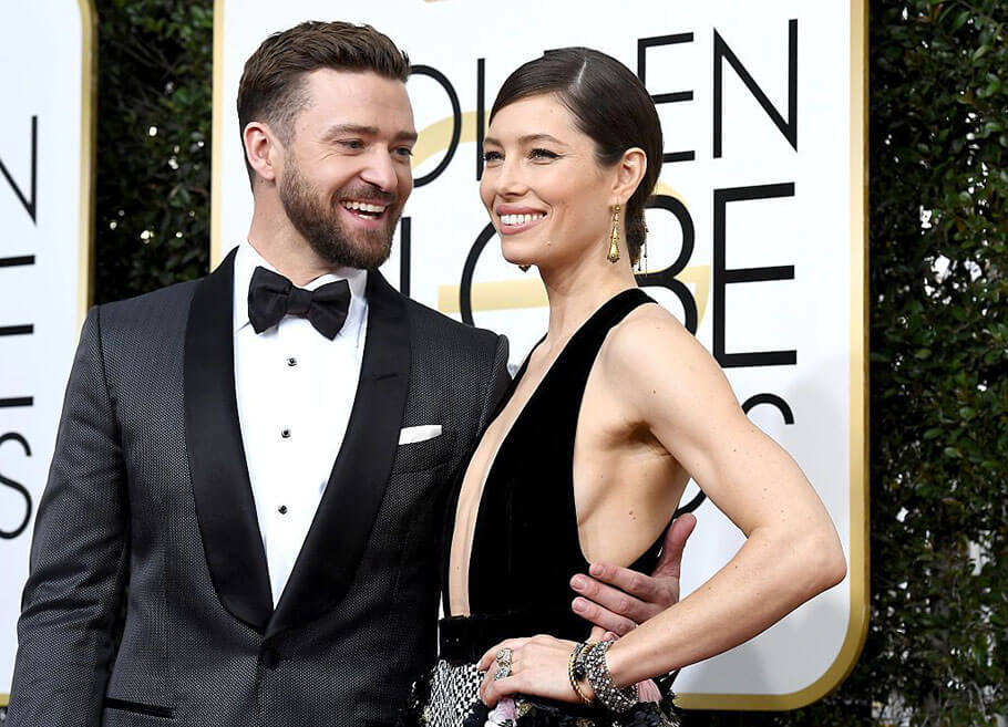 Justin Timberlake and Jessica Biel